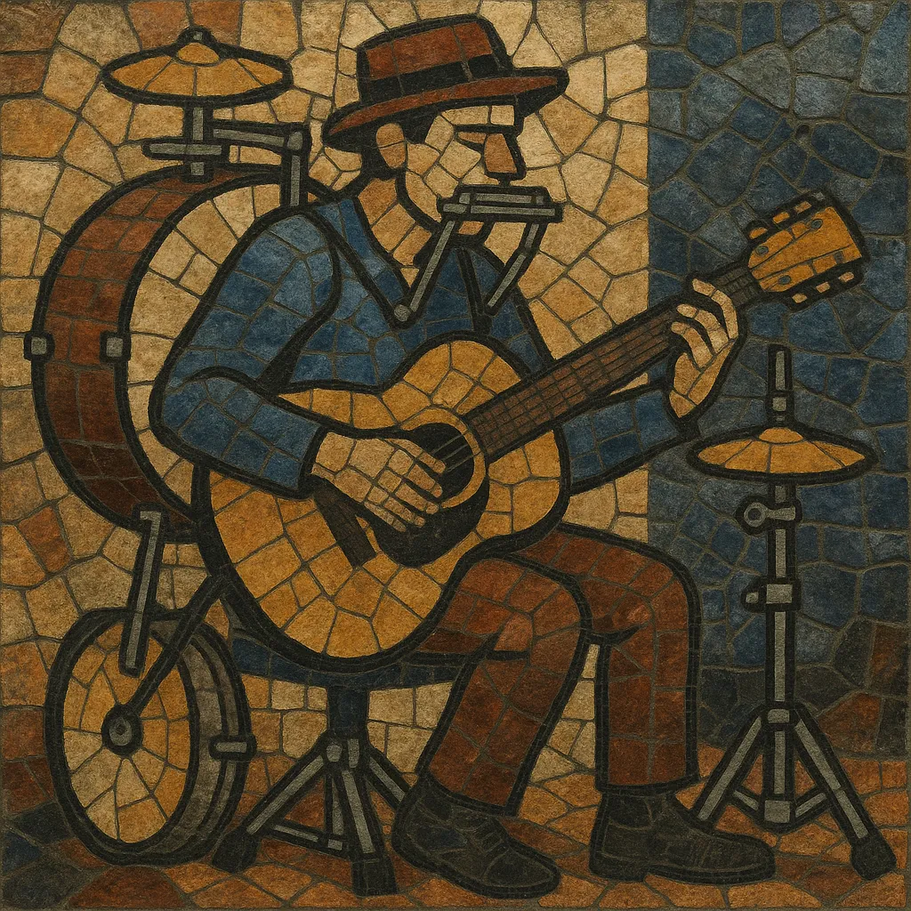 one-person band
