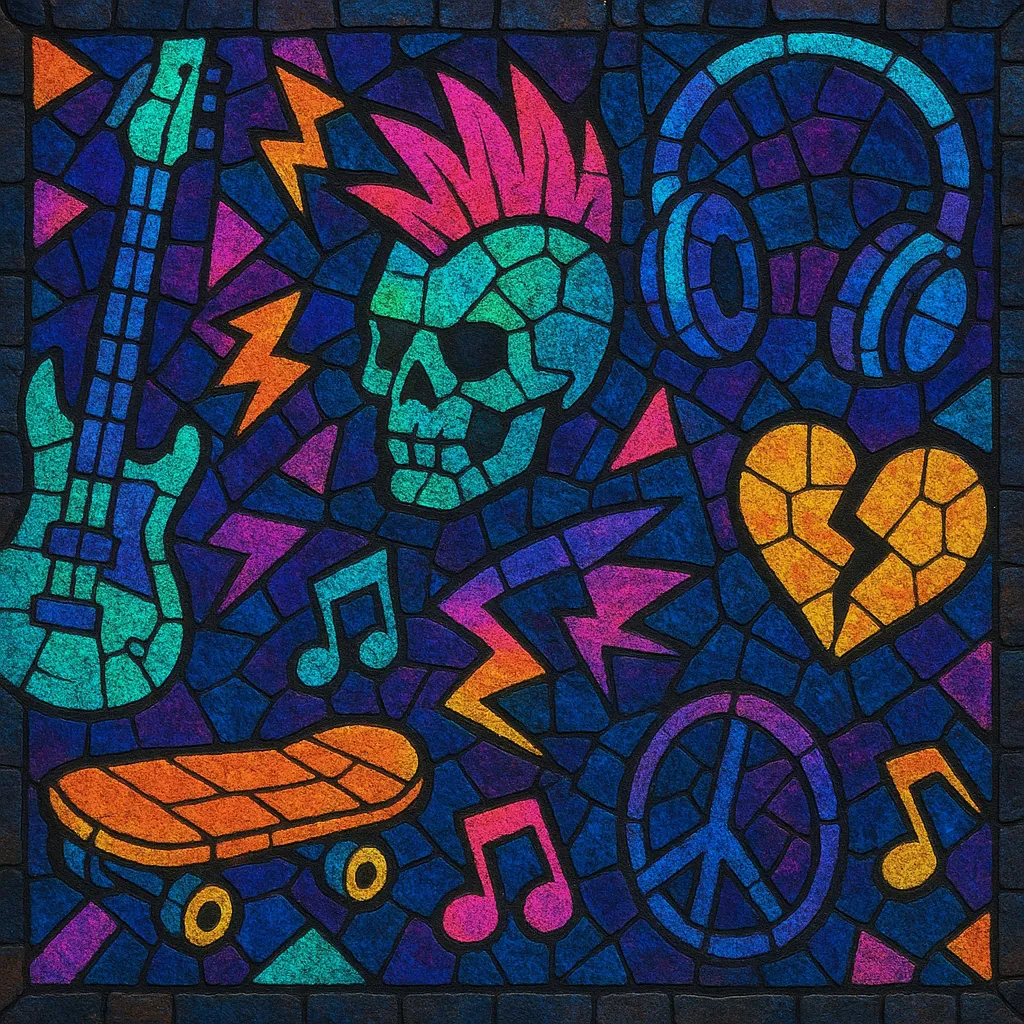 neon pop punk