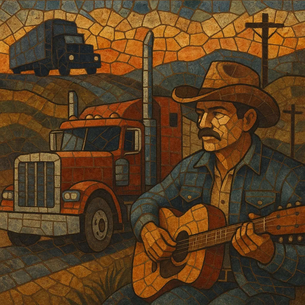 truck driving country